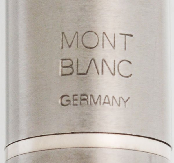Montblanc Noblesse Slimline Fountain Pen - Gunmetal Steel, Medium